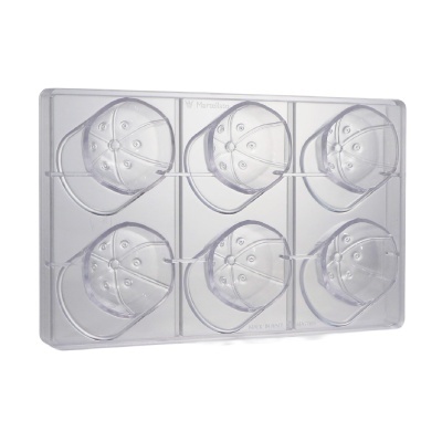 Molde Policarbonato Boné 6 Peças -