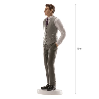 Noivo Colete Cinza und