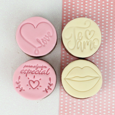 Kit Carimbos Paixão 5 cm