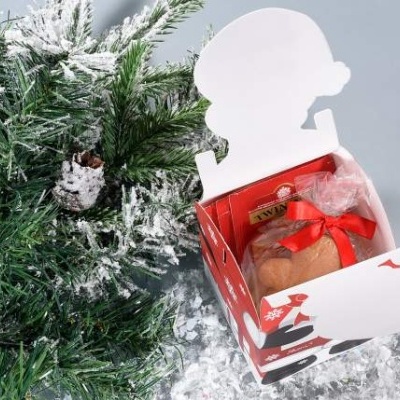 CAIXA DE PAPEL Pai Natal /Boneco de Neve  2 Modelos  - und.