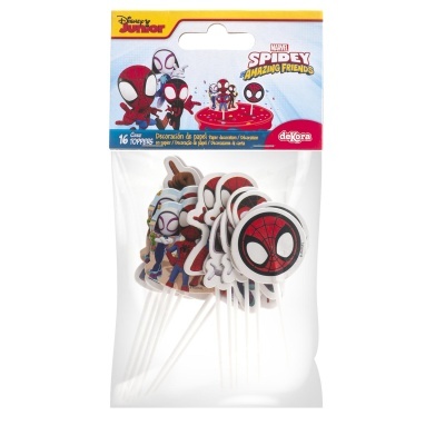 Toppers Spidey 8 modelos - 16 und