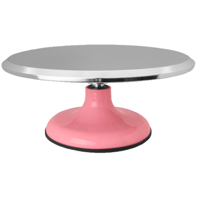 Base Giratória Alumínio Azul/Rosa und