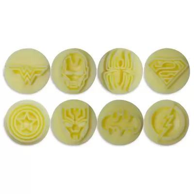 Kit Carimbos Heróis 1,5cm