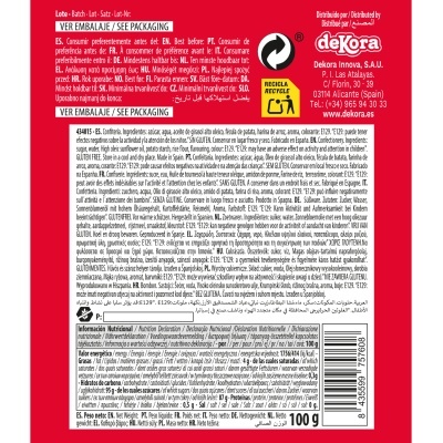 Confeti de Corações Vermelho e Branco 100gr.