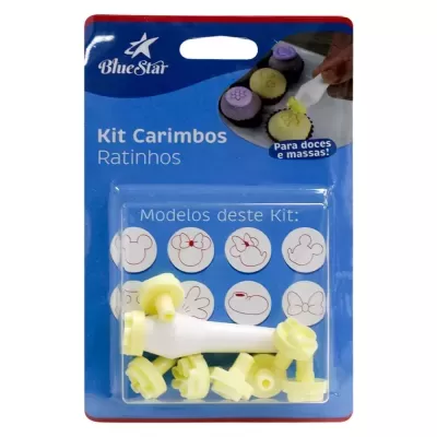 Kit Carimbos Ratinhos 1,5cm