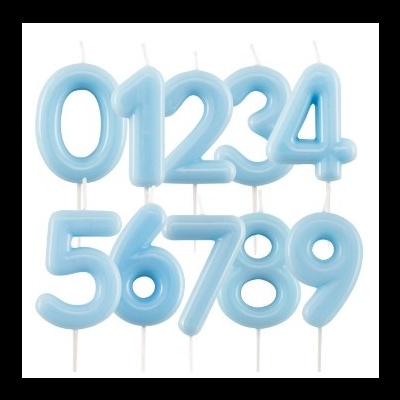 Gi - Vela Glossy nº 0-9 (Azul Claro)  (Nº0-9)