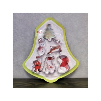 Cortantes  de Natal Natal  6 peças