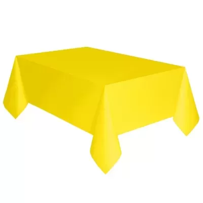 Rolo Toalha de Mesa Amarelo  5 x 1,20 mts -  und.