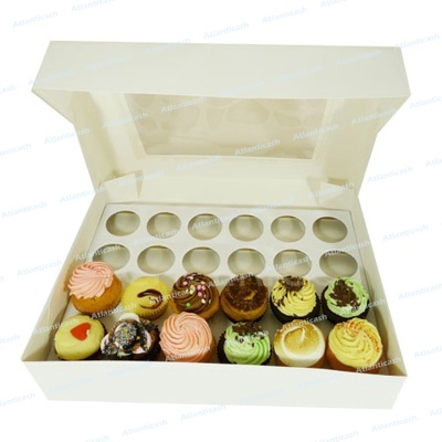 Caixa para 24 Mini Cupcakes