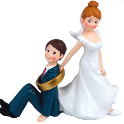 Noiva a Arrastar Noivo na Aliança und