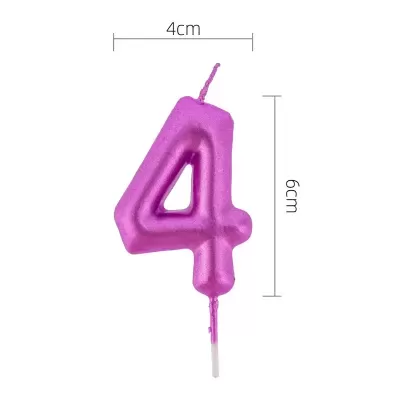 Velas Cor Roxa (1 unid. / 5 unid.)