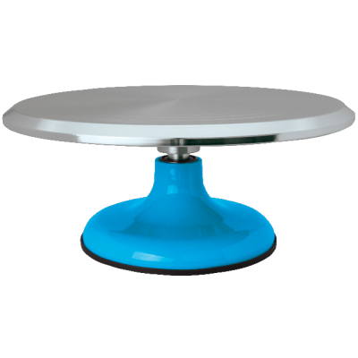 Base Giratória Alumínio Azul/Rosa und