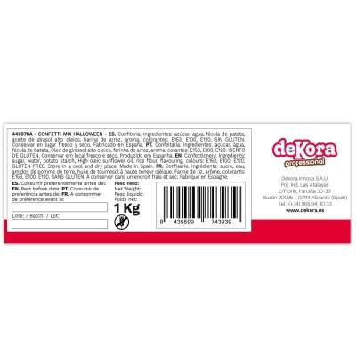 Confeties Halloween ( pack 90gr./ 1 KIlo)