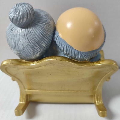 Noivos 50 Anos no Sofa und