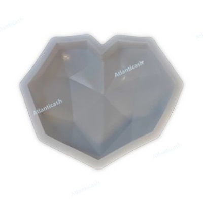 Molde em Silicone Coração - Atlanticash