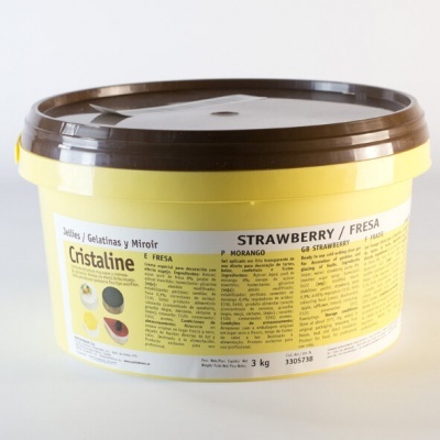 Cristaline de Morango ( 500 gr./ 3 Kilos)