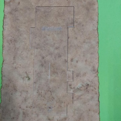 Alisador Acrílico Atlanticash A7 - 23cm x 9,5cm -