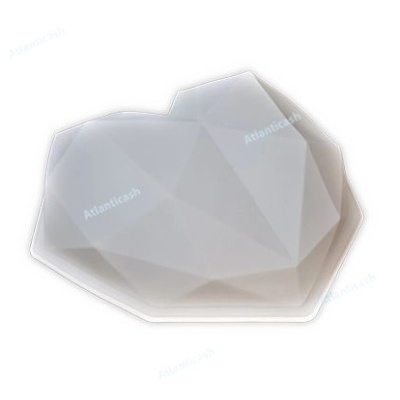 Molde em Silicone Coração - Atlanticash