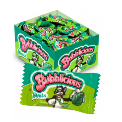 Pastilhas Bubblicious Menta