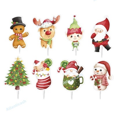 Mini Toppers de Natal | 16 und
