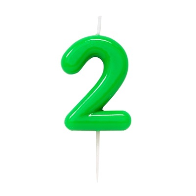 Gi - Vela Glossy nº 0-9 (Verde)  (Nº0-9)