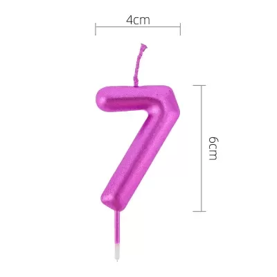 Velas Cor Roxa (1 unid. / 5 unid.)