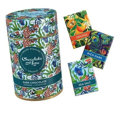 Lata Sea Salt Chocolate Biológico x 30 - Chocolate & Love