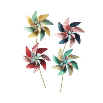 Moinhos de Vento para Decorar (sweet) - Djeco Arts & Crafts