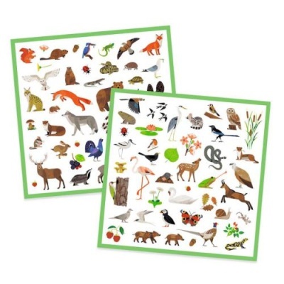 Autocolantes Fauna x 160 - Djeco Arts & Crafts