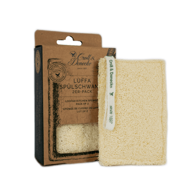 Esponja de Cozinha de Luffa – 2 unidades Croll & Denecke