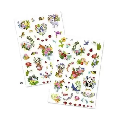 Tatuagens para Crianças - Feliz Primavera - Djeco Arts & Crafts