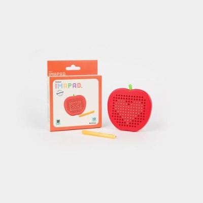 Imapad Pocket Red Apple com caneta magnética Braintoys