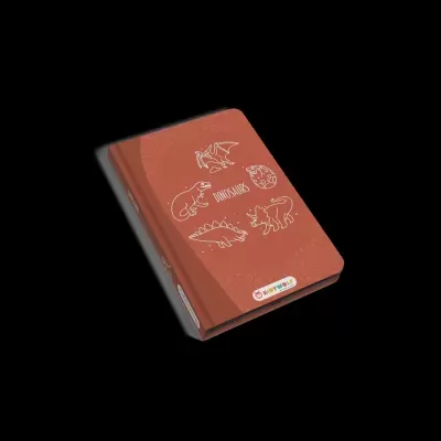 Kidydraw Mini Tablet de Desenho "Dinossauros" - Kidywolf