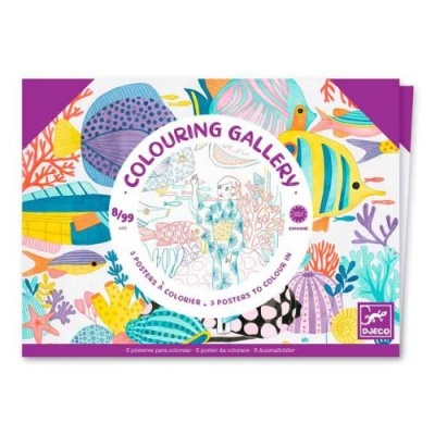 Colouring Gallery Vários Temas - Djeco