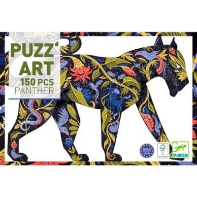 Puzzle Pantera 150 peças Puzz'art - Djeco