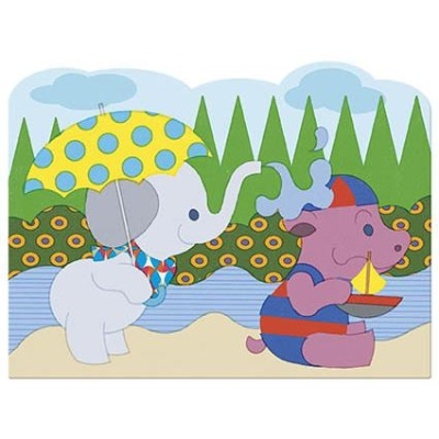 Jogo de Colorir com Água (Escondido Lá Fora) - Djeco Jogo de Colorir com Água (Escondido Lá Fora) - Djeco