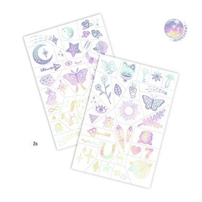 Tatuagens para Crianças Iridescentes Amuleto da Sorte - Djeco Arts & Crafts