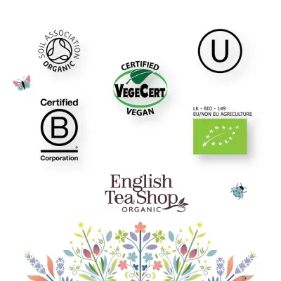 Chá Verde & Jasmim x 20 saquetas - The English Tea Shop Chá Verde & Jasmim x 20 saquetas - The English Tea Shop