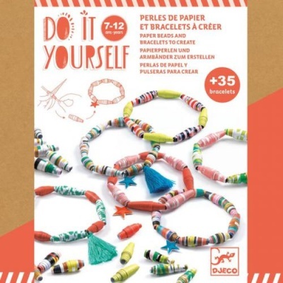Atividade de Construir Pulseiras Pop and Colourful - Djeco Arts & Crafts