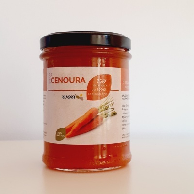 Doce de Cenoura sem açúcar 240g - WON