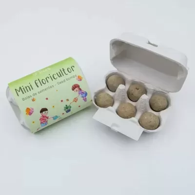 Mini Floricultor - Bombas de Sementes