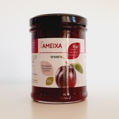 Delícia de Ameixa sem açúcar 240g - WON