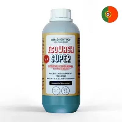 Eco Wash Super Detergente de Loiça Hipoalergénico 1L - Inokem