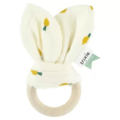 Mordedor Bliss Algodão Orgânico e Madeira (várias cores) - Trixie