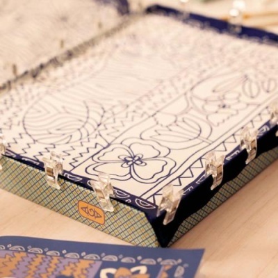 Atelier 10 Pintura em Seda Felinos - Djeco Arts & Crafts