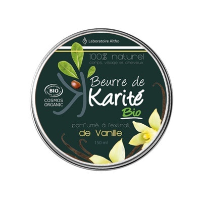 Manteiga de Karité com Baunilha 150ml – LAB. ALTHO
