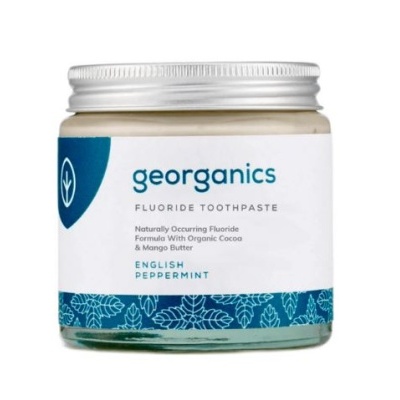 Pasta de Dentes Biológica Com Flúor Hortelã Pimenta 60ml – Georganics