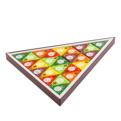 Calendário Advento Triangular Vermelho 25 Saquetas Chá Bio - English Tea Shop