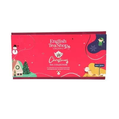 Christmas Tea Wonders Caixa Vermelha 6 Pirâmides - English Tea Shop