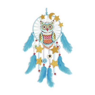 Cria um Apanha Sonhos (Coruja Dourada) DYI - Djeco Arts & Crafts
